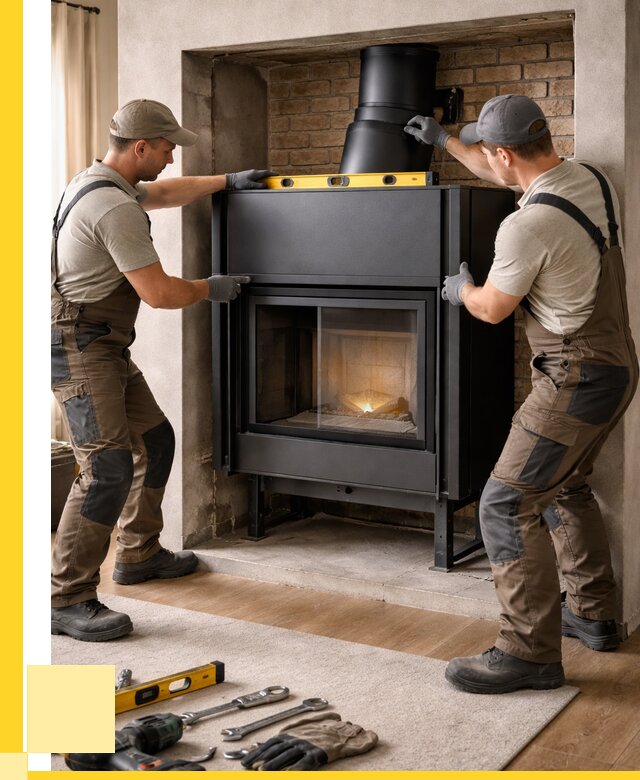 Установка каминных топок в Зиме под ключ от 18410 р. | ЭриданЗма