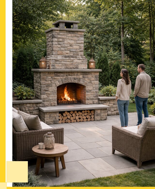 Уличные камины из кирпича в Зиме от 153420 р. | ЭриданЗма