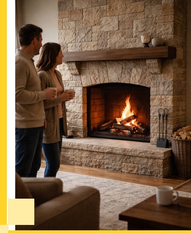 Каменные камины на заказ в Зиме от 184104 р. | ЭриданЗма