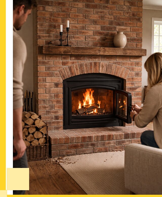 Кирпичные камины под ключ в Зиме от 153420 р. | ЭриданЗма