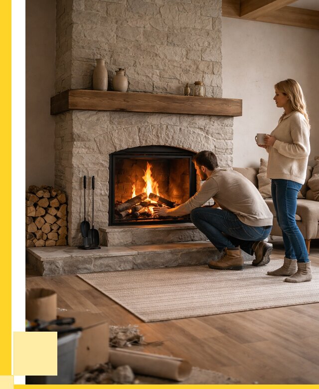 Камины для загородного дома в Зиме от 357980 р., ЭриданЗма