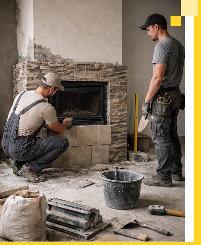 Камины под ключ в Зиме: проект, изготовление и монтаж