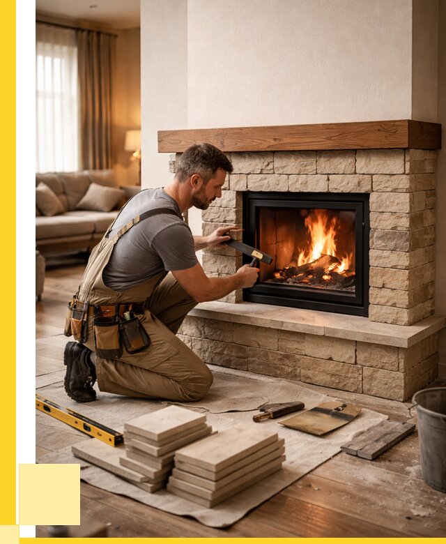 Строительство каминов в Зиме от 153420 р., ЭриданЗма - под ключ