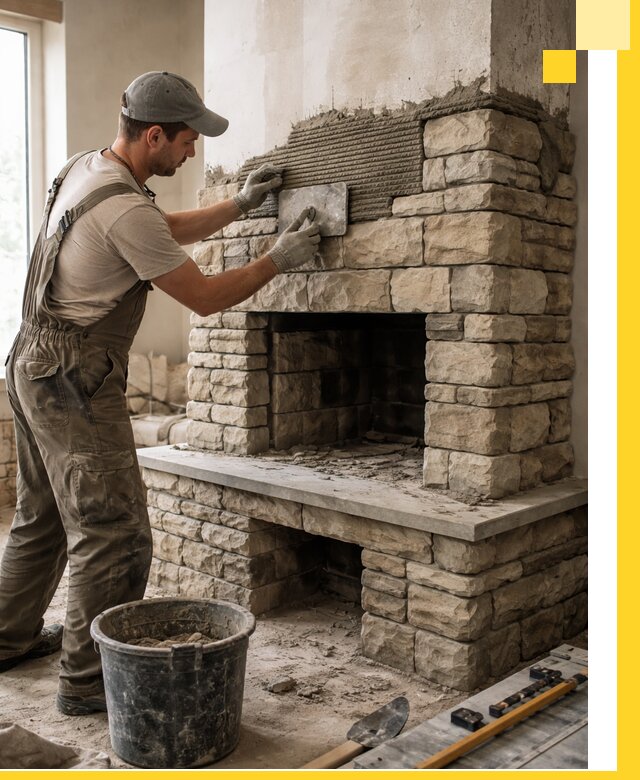 Строительство каминов под ключ в Зиме от проектирования до монтажа