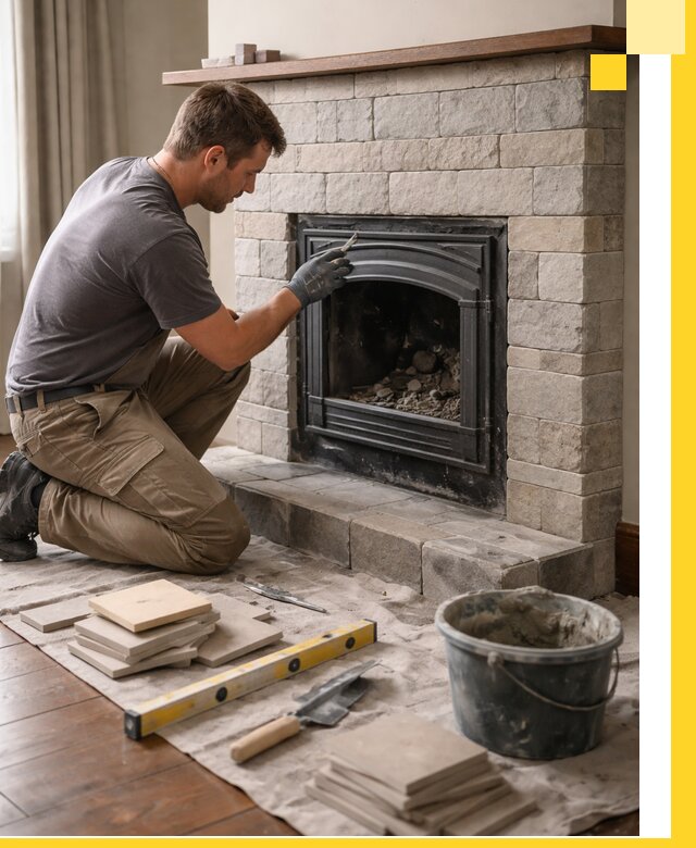 Профессиональный ремонт каминов в Зиме восстановление и сервис