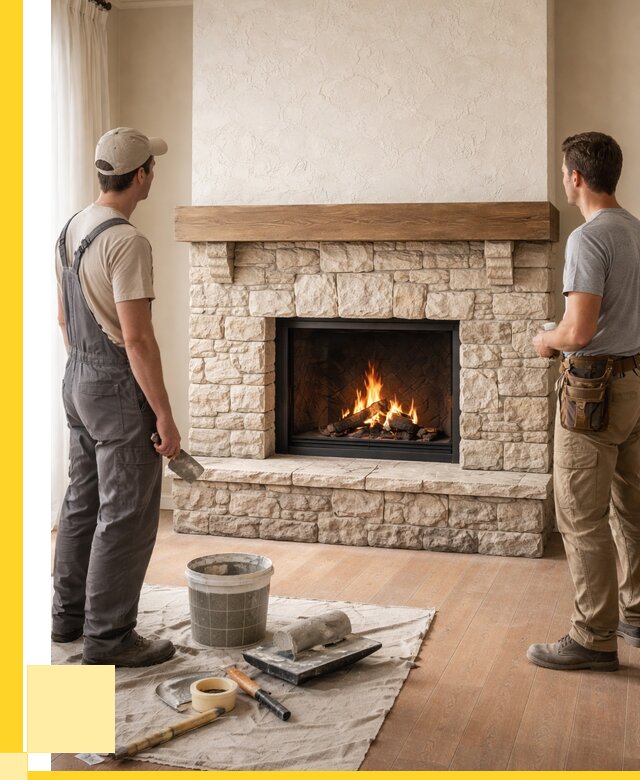 Отделка каминов в Зиме от 6648 р. под ключ | ЭриданЗма