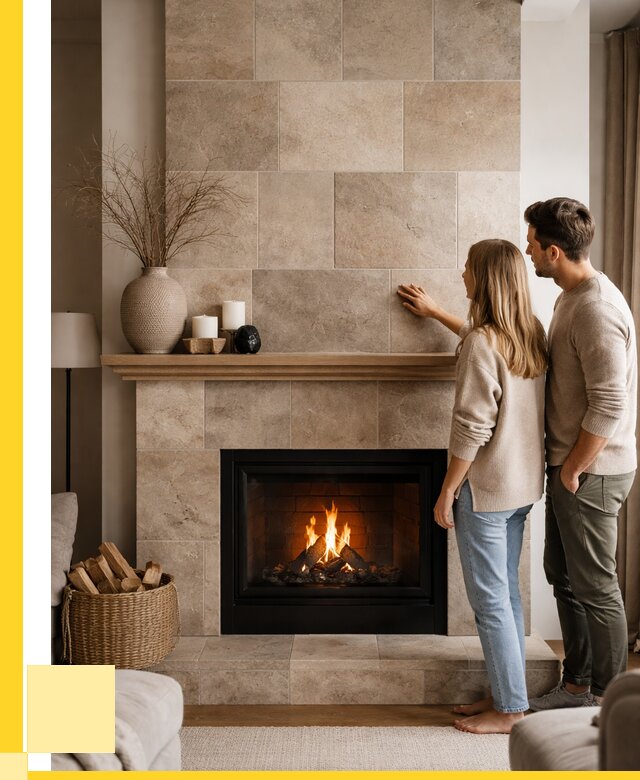 Облицовка каминов керамогранитом в Зиме от 4603 р. | ЭриданЗма