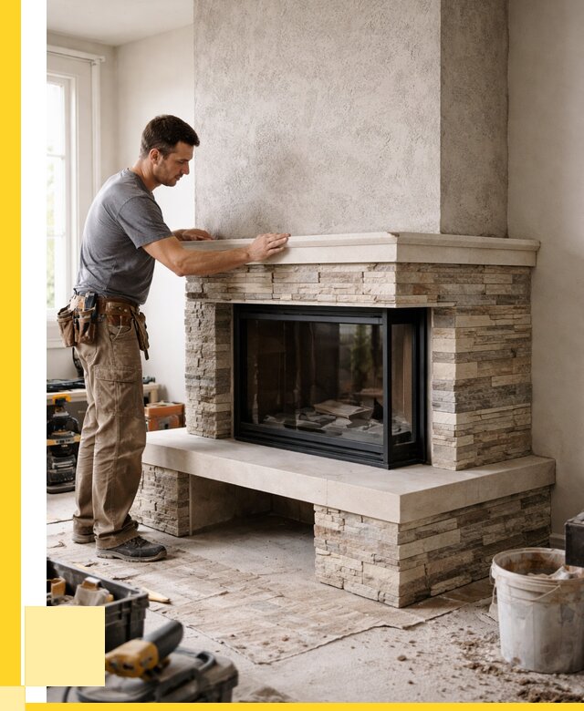 Изготовление каминов под ключ в Зиме от 153420 р. | ЭриданЗма