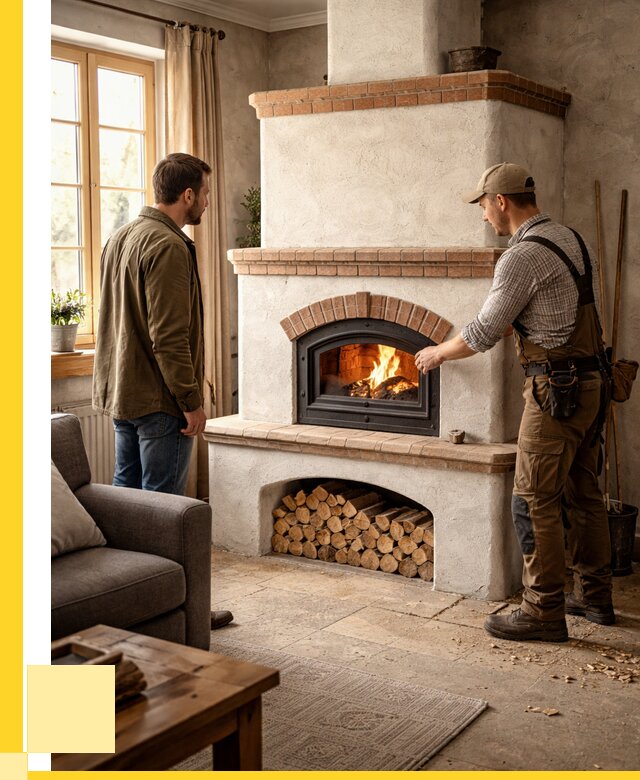 Печи камины в Зиме: кирпичные, изразцовые от 61368 р. | ЭриданЗма