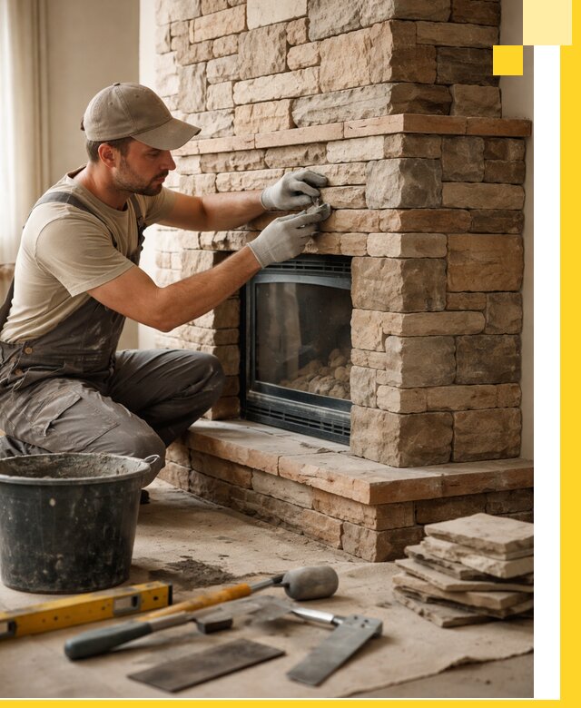 Проектирование и установка печей-каминов под ключ в Зиме