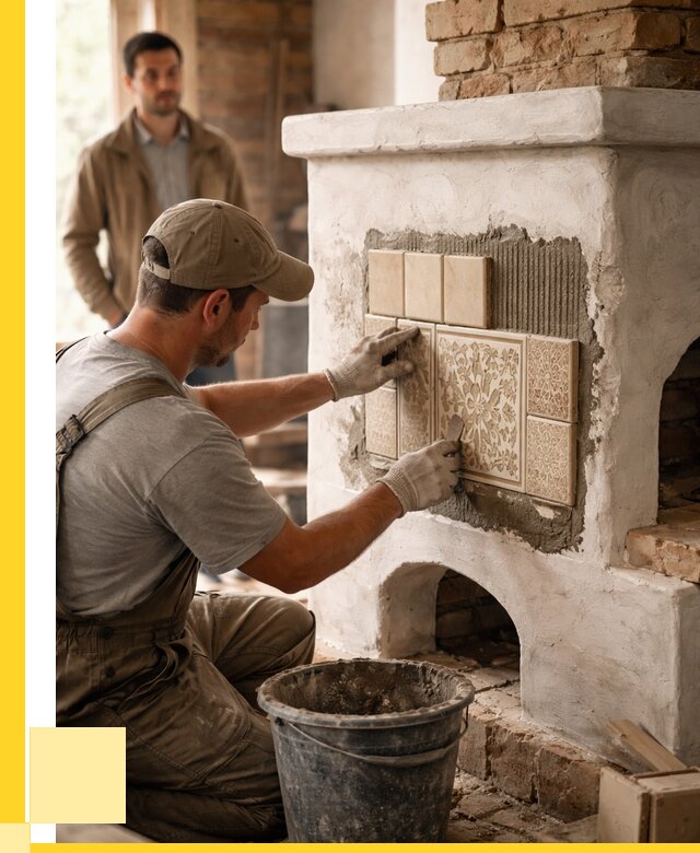 Отделка печей и банных печей в Зиме от 35798 р. | ЭриданЗма