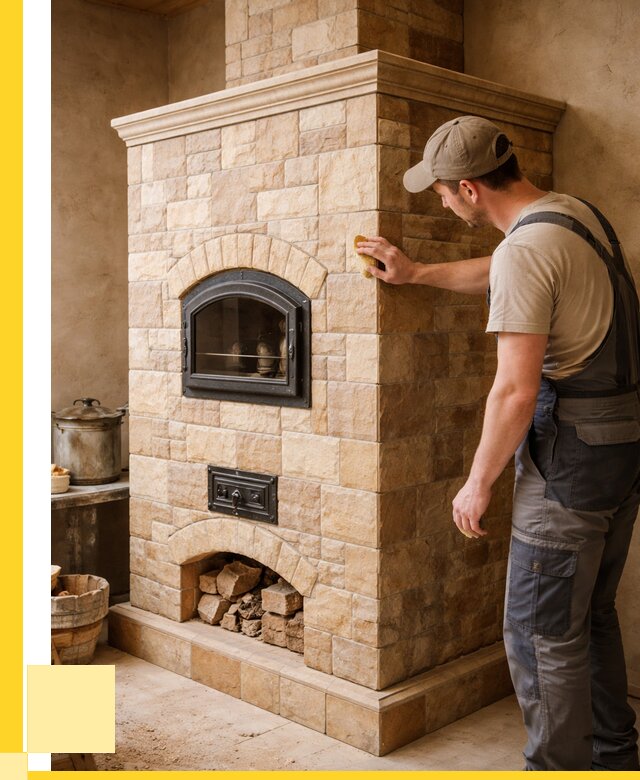 Облицовка печей в Зиме от 4603 р. под ключ | ЭриданЗма