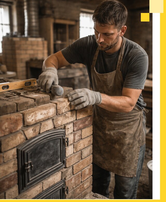 Изготовление печей на заказ в Зиме с проектом и монтажом