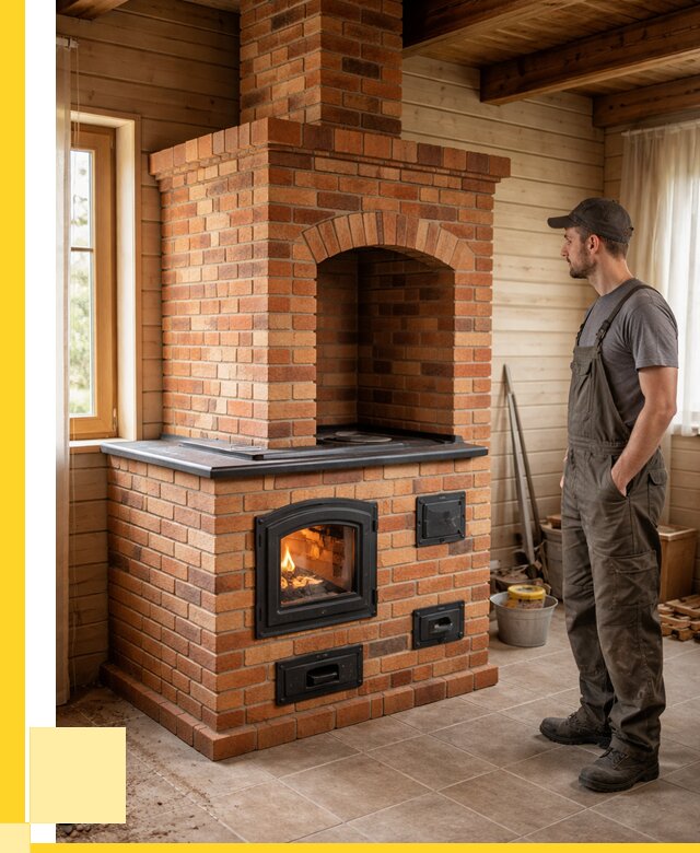 Кирпичные печи в Зиме: купить от 153420 р. | ЭриданЗма