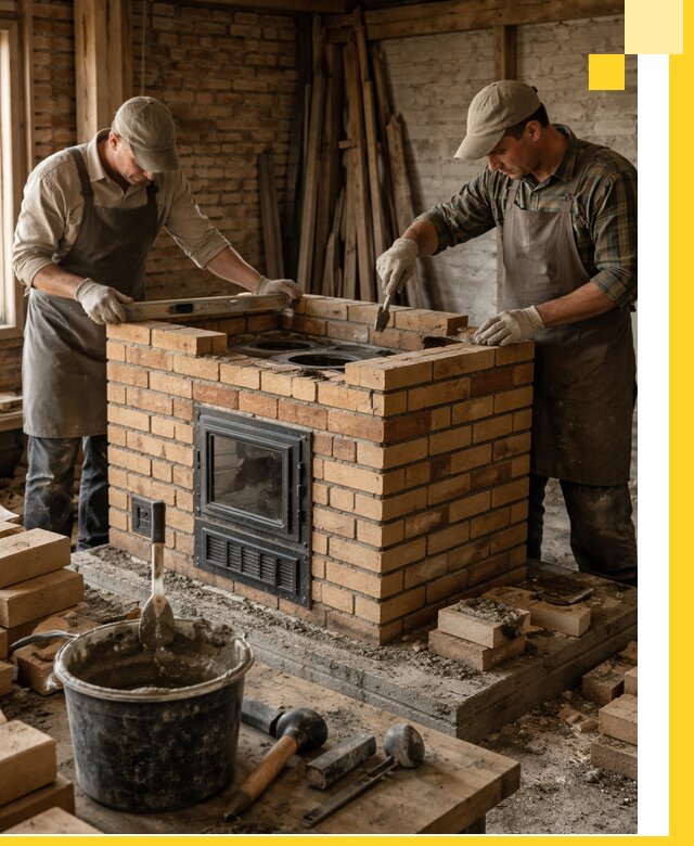 Изготовление и установка варочных печей под ключ в Зиме