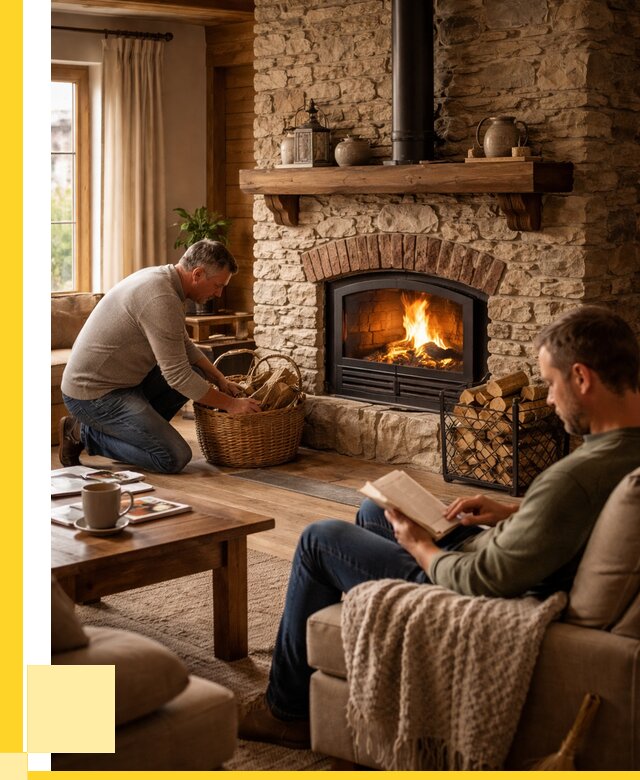 Печи в частном доме в Зиме от 76710 р. | ЭриданЗма дров