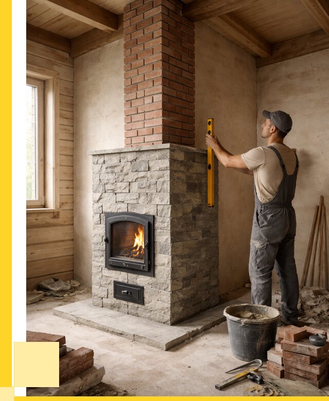 Печи и дымоходы под ключ в Зиме от 46026 р., ЭриданЗма