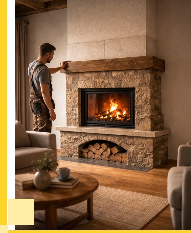 Печи камины для дома под ключ в Зиме от 56254 р. | ЭриданЗма