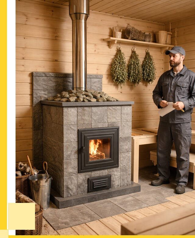 Печи для бани под ключ в Зиме от 122736 р. | ЭриданЗма