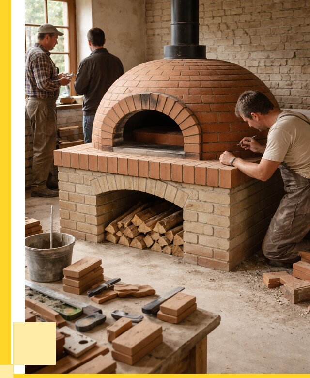 Помпейская печь дровяная для пиццы в Зиме | ЭриданЗма от 204560 р.