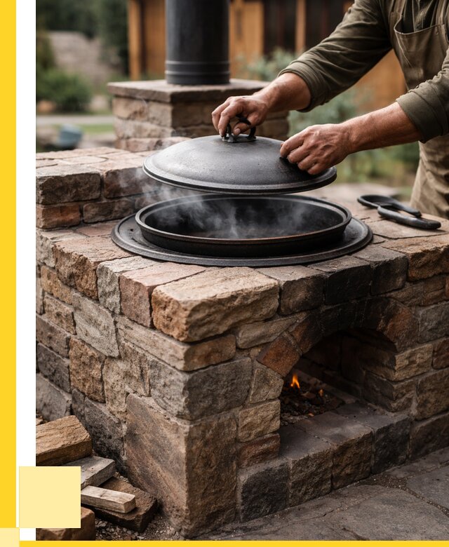 Печи для казана в Зиме по цене от 18410 р. | ЭриданЗма