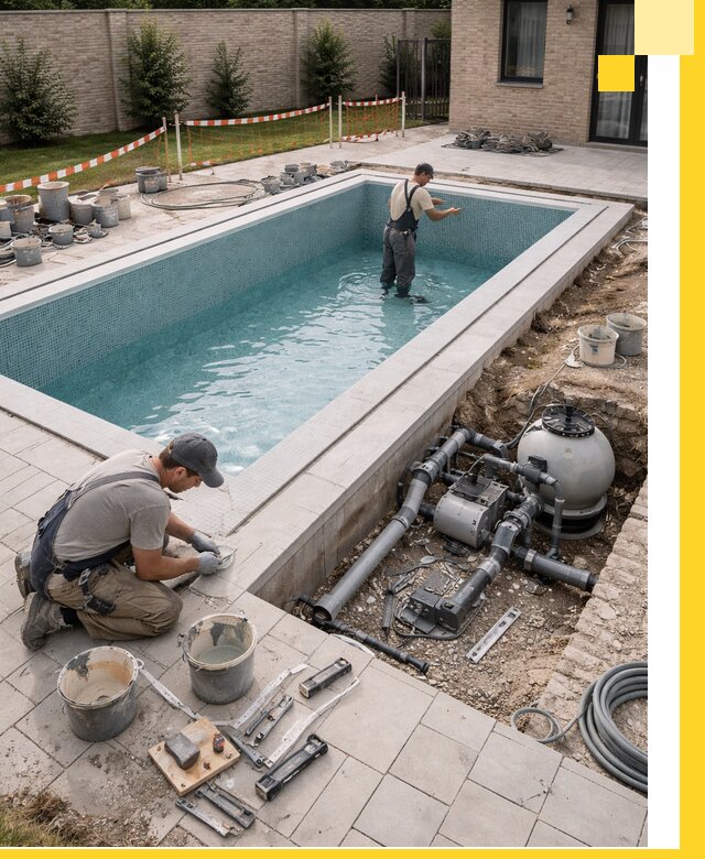 Строительство бассейнов под ключ в Зиме: проекты и монтаж