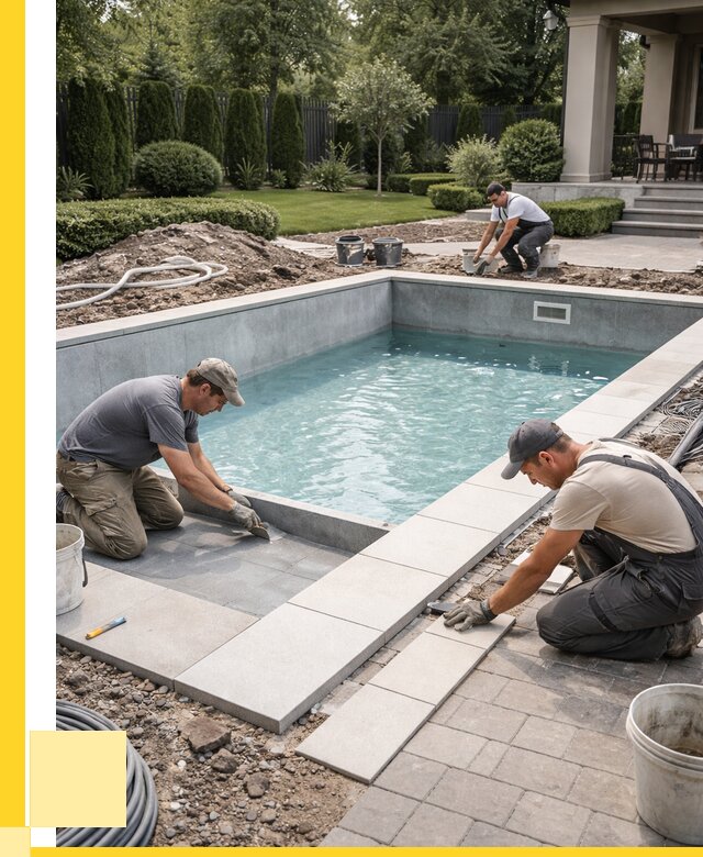 Монтаж бассейнов в Зиме под ключ от 460260 р. | ЭриданЗма