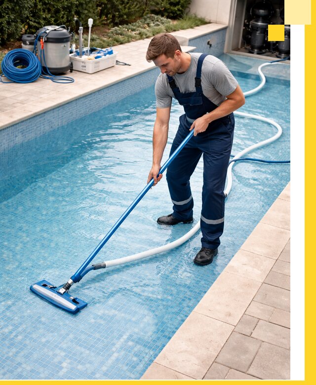 Профессиональная чистка бассейнов и фильтров в Зиме под ключ