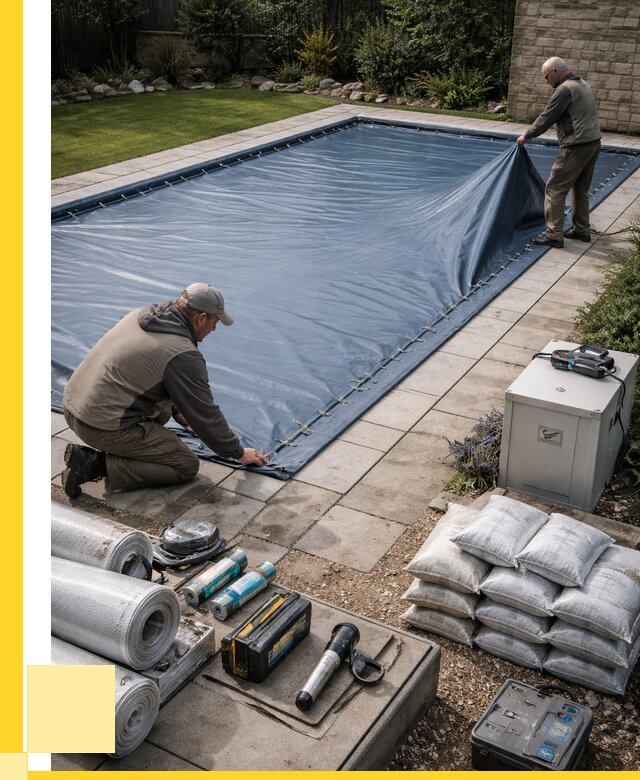 Консервация бассейнов в Зиме под ключ от 6648 р. | ЭриданЗма