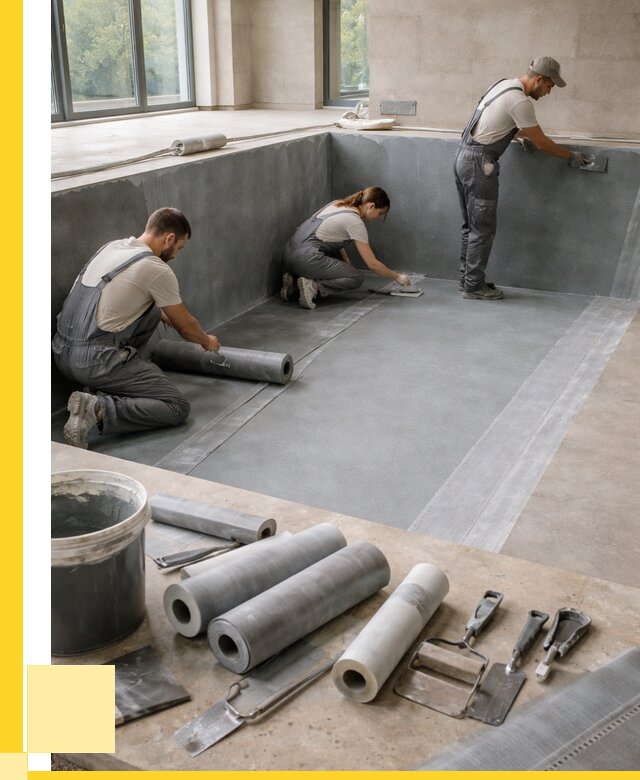 Гидроизоляция бассейнов в Зиме от 2046 р., ЭриданЗма