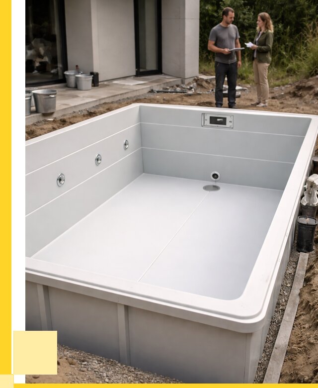 Полипропиленовые бассейны в Зиме от 255700 р. | ЭриданЗма