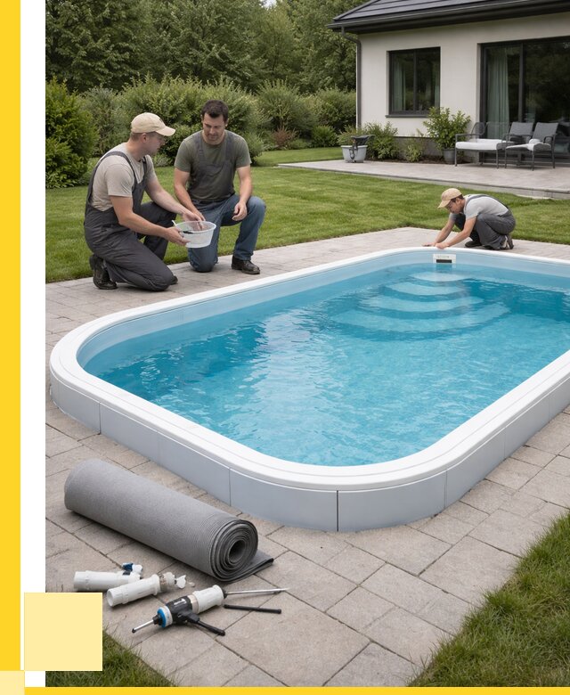 Пластиковый бассейн купить в Зиме от 255700 р., ЭриданЗма