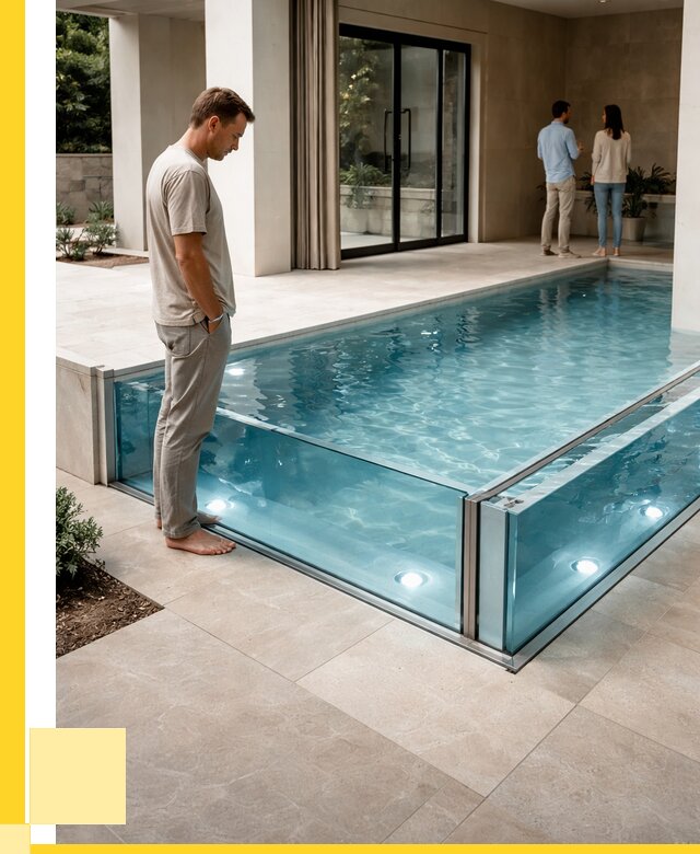 Стеклянные бассейны в Зиме от 1227360 р. | ЭриданЗма — мозаика