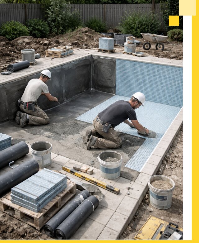 Проектирование и строительство стационарных бассейнов в Зиме