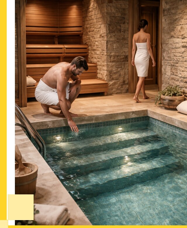 Сауна с бассейном под ключ в Зиме от 122736 р., ЭриданЗма