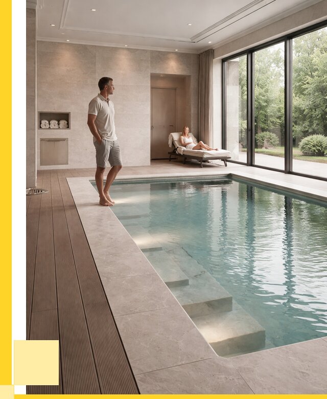 Бассейны в коттедже под ключ в Зиме от 1227360 р. | ЭриданЗма