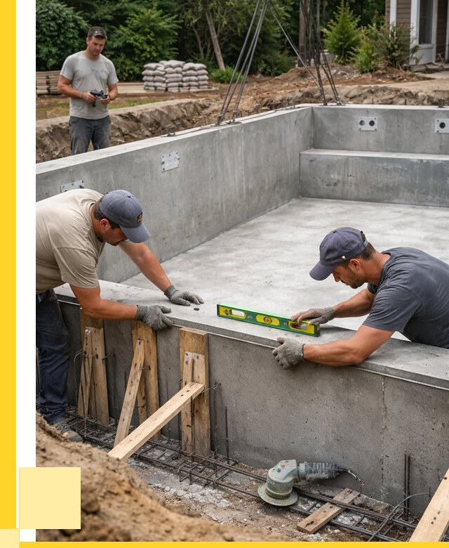 Монтаж чаши бассейна в Зиме под ключ от 255700 р., ЭриданЗма