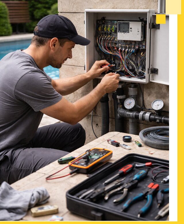 Комплексная автоматика для бассейнов в Зиме: управление и очистка