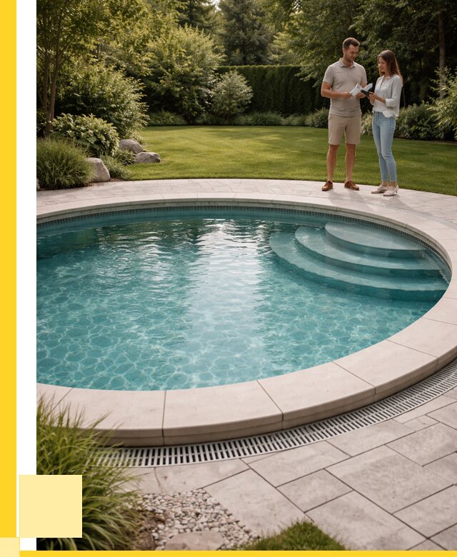 Круглые каркасные бассейны купить в Зиме от 255700 р. | ЭриданЗма