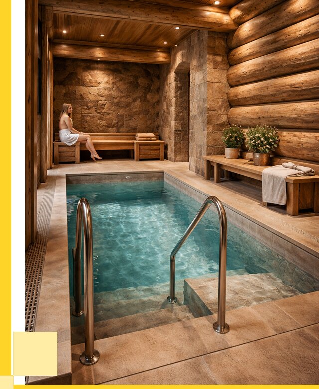 Аренда бани с бассейном в Зиме от 1534200 р. | ЭриданЗма