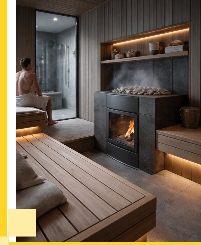 Проект сауны в частном доме в Зиме от 35798 р. | ЭриданЗма