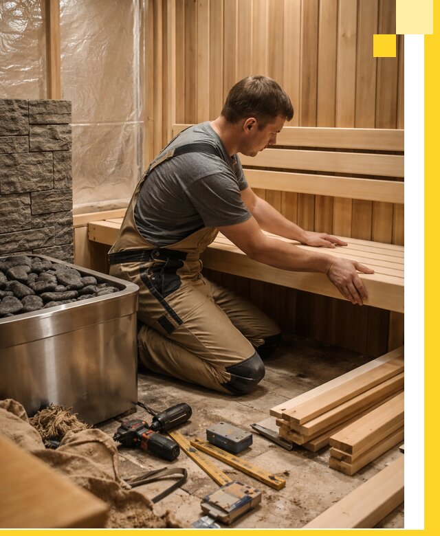 Сауны для дома под ключ с проектированием и монтажом в Зиме