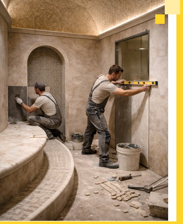 Проектирование и строительство саун с хамамом под ключ в Зиме