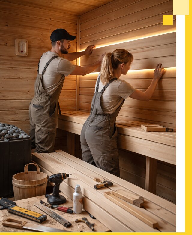 Дизайн саун и бань под ключ с индивидуальным проектом в Зиме