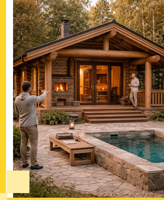 Проекты бань и хамам в Зиме от 25570 р. | ЭриданЗма