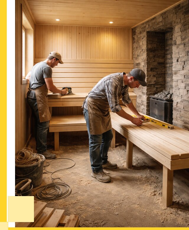 Отделка бани в Зиме: внутренняя отделка от 3068 р. | ЭриданЗма