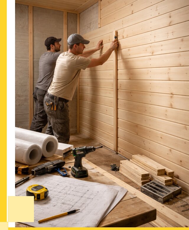 Обшивка бани вагонкой в Зиме от 1227 р., ЭриданЗма