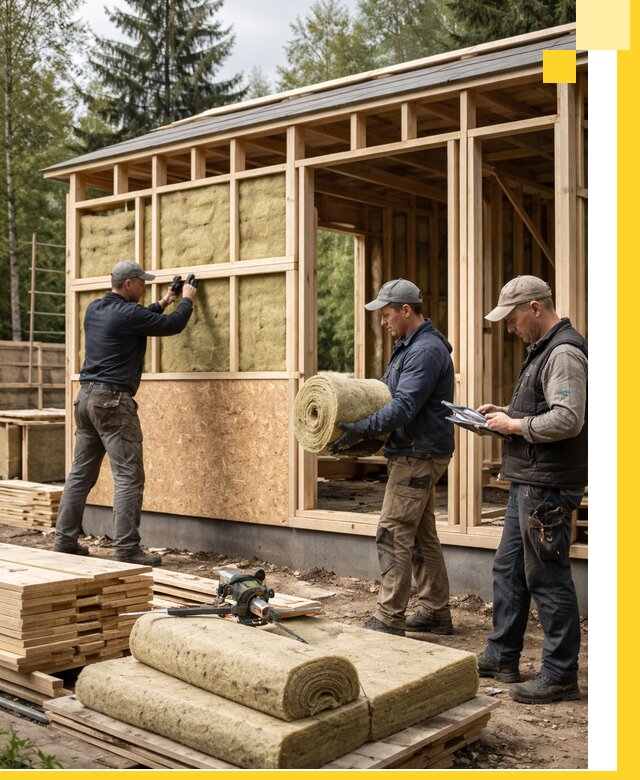 Проектирование и строительство каркасных бань в Зиме под ключ