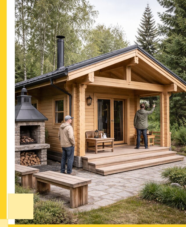 Деревянные бани под ключ в Зиме от 460260 р. | ЭриданЗма