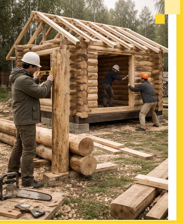 Строительство бань для дачи под ключ в Зиме с доставкой и монтажом